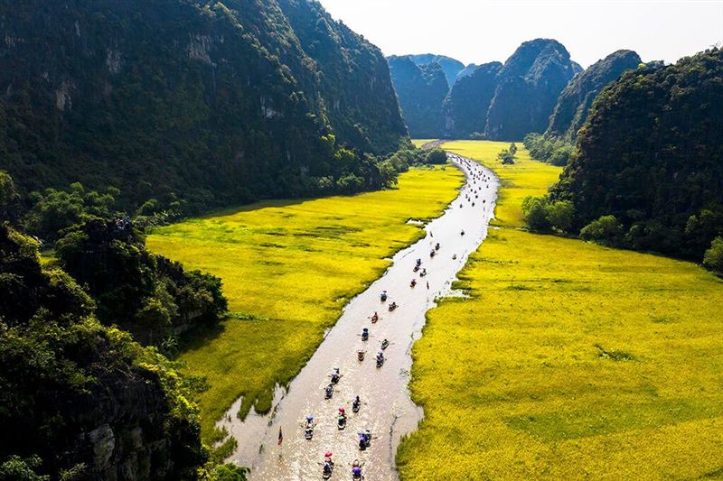  Hoa Lu - Tam Coc - Mua Cave - 1 Day Trip By Limousine